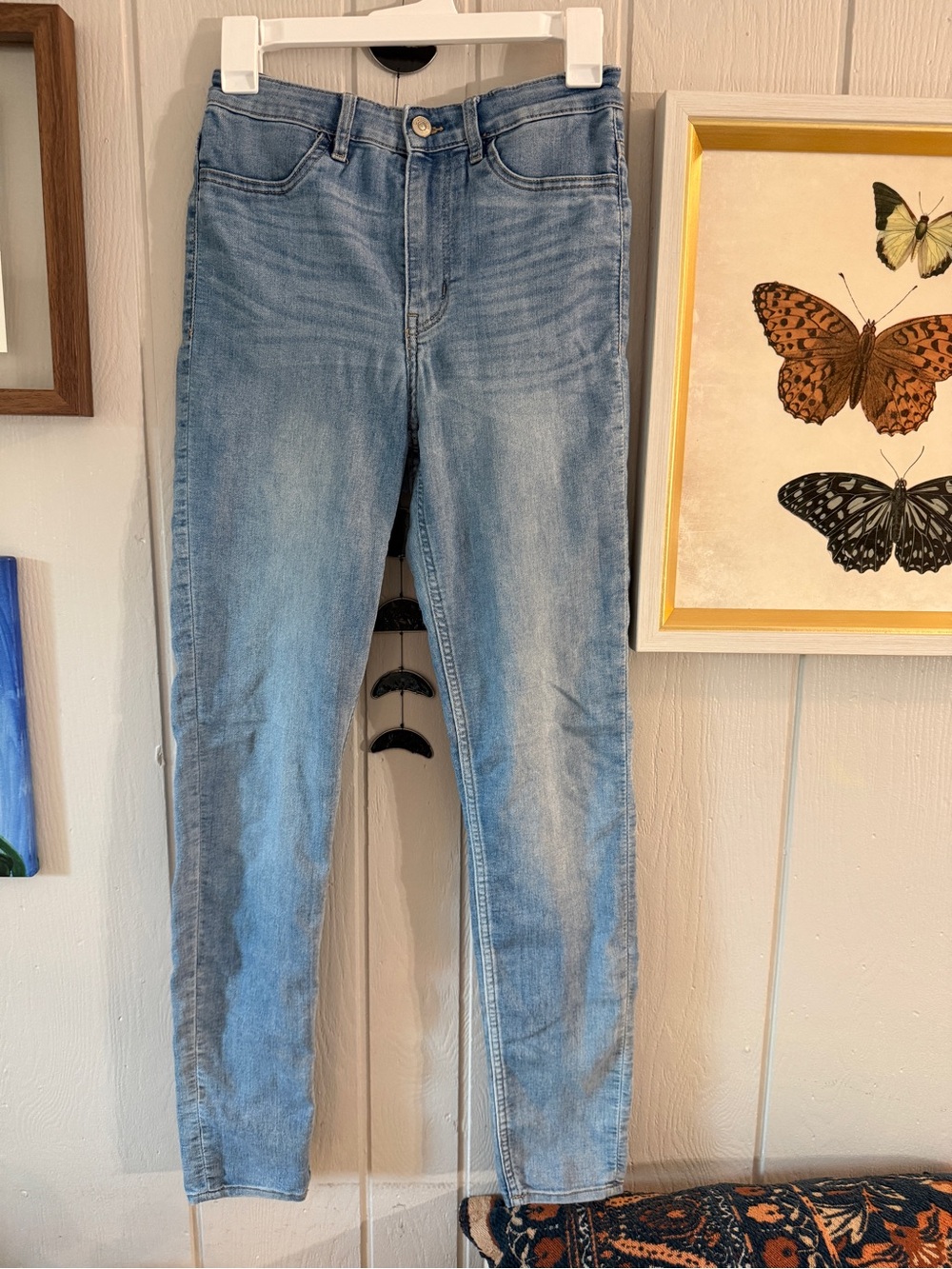 Light Wash Women’s Jegging Skinny Jeans - Blue
